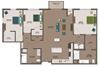 WRIGHT II FloorPlan WRIGHT II FloorPlan at The Edison at Rice Creek, Shoreview, Minnesota